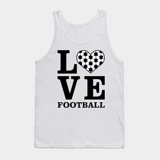 Love Soccer / Football Tank Top